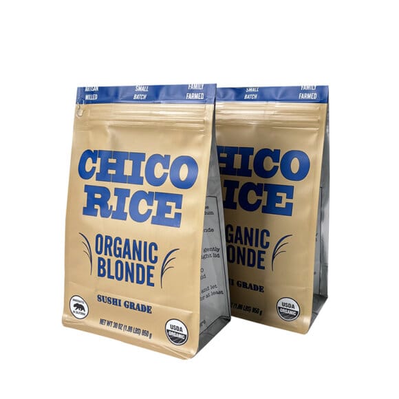 Custom Foil Lining Tab Zipper Flat Bottom Stand up Pouch Rice Packaging Pouch with Window - Image 5