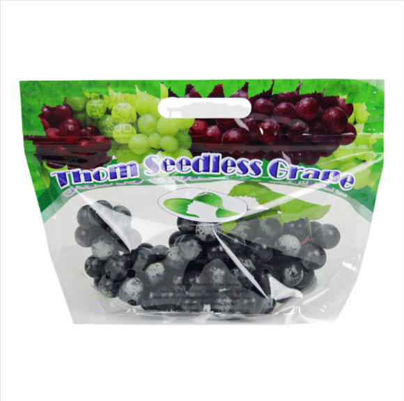 Custom PE Vent Bags for Fresh Fruit | Food Grade Eco-Friendly Zipper Pouches with Custom Logo for Produce Packaging - Image 5