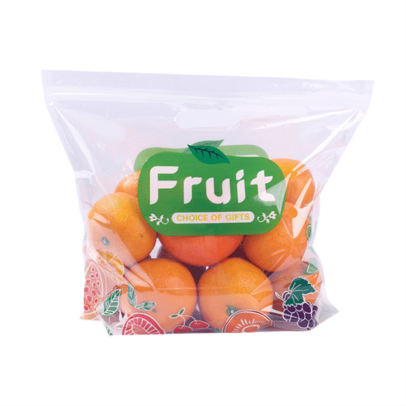 Custom PE Vent Bags for Fresh Fruit | Food Grade Eco-Friendly Zipper Pouches with Custom Logo for Produce Packaging - Image 2