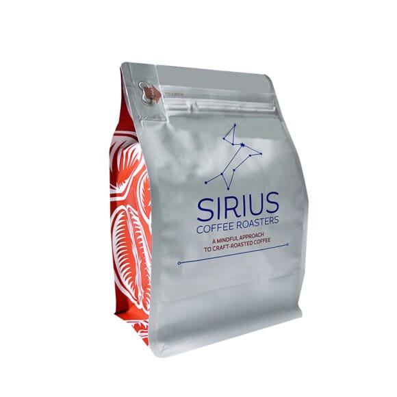 Custom Flat Bottom Coffee Bags with Degassing Valve | White Zipper & Aluminum Foil Flat Bottom Bags for Freshness | OEM Manufacturer - Image 2