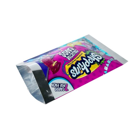 Custom Logo Printed Heat Seal Back Sealed Foil Bag Back Middle Sealed Easy Tear Pillow Bag - Image 5