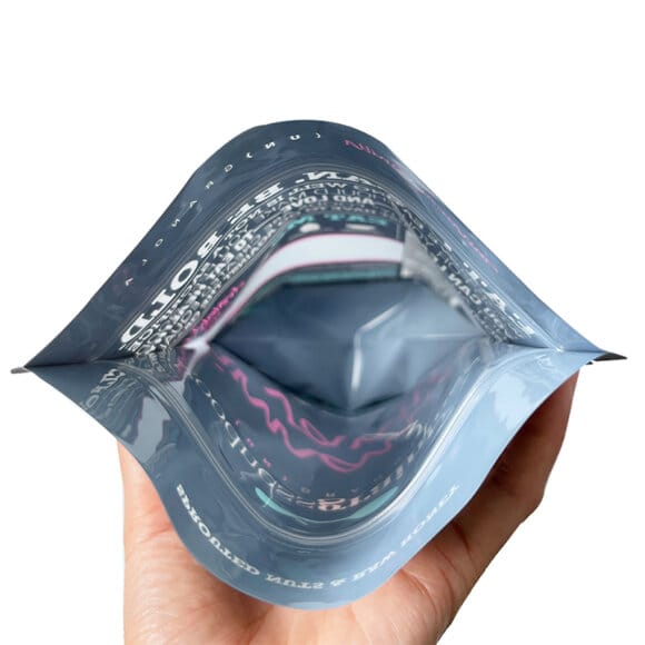 Custom Recyclable Matte Black Stand Up Pouches | Display Window & Ziplock for Premium Food Packaging | Eco-Friendly OEM Manufacturer - Image 6