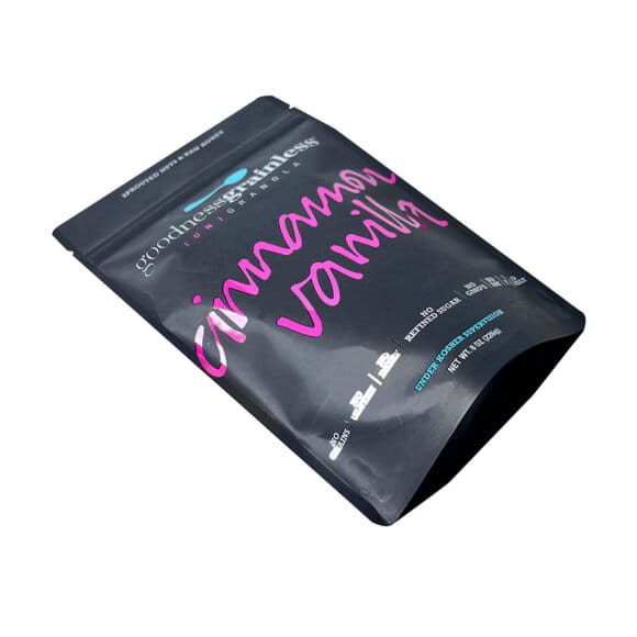 Custom Recyclable Matte Black Stand Up Pouches | Display Window & Ziplock for Premium Food Packaging | Eco-Friendly OEM Manufacturer - Image 7