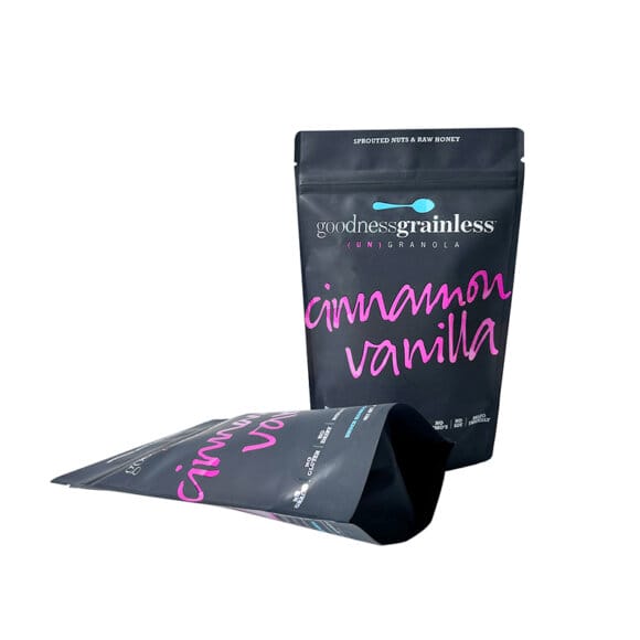 Custom Recyclable Matte Black Stand Up Pouches | Display Window & Ziplock for Premium Food Packaging | Eco-Friendly OEM Manufacturer - Image 5