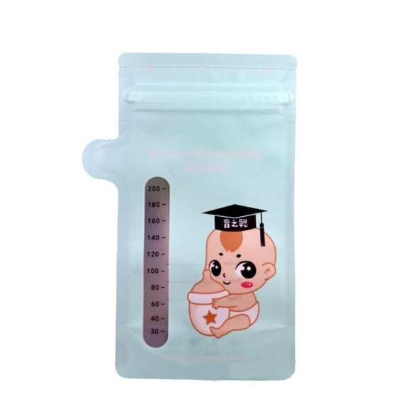 OEM Breast Milk Storage Bags Manufacturer | Custom Leak Proof Double Zipper Seal BPA Free Milk Packaging for Nursing Mothers - Image 5