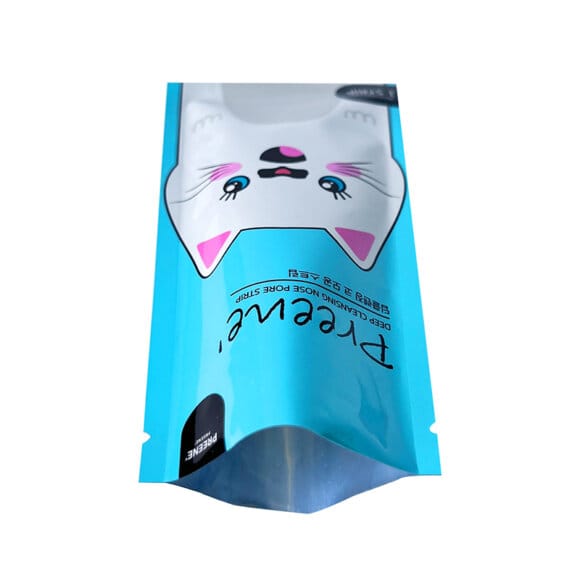 Custom Printed Foil Lined Flat Pouch Bags - 3 Side Sealed Moisture Proof Packaging for Face Mask Sheets & Sensitive Products | OEM/ODM Service - Image 3