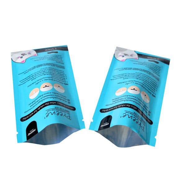 Custom Printed Foil Lined Flat Pouch Bags - 3 Side Sealed Moisture Proof Packaging for Face Mask Sheets & Sensitive Products | OEM/ODM Service - Image 4