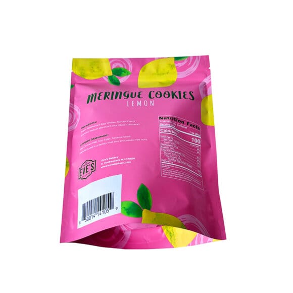 Food Pouch Manufacturers Custom Aluminum Foil Resealable Stand up Pouch Zip Lock for Cookies Snacks Food Packaging - Image 3