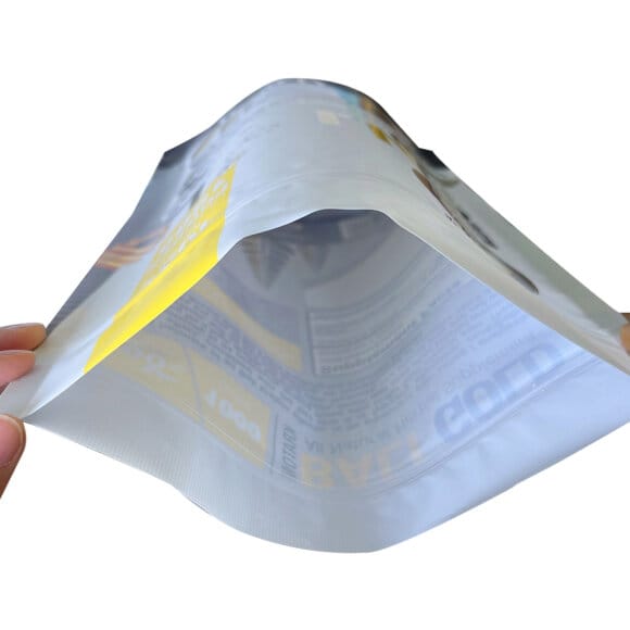 OEM Child Resistant & Smell Proof Mylar Pouches | Custom Printed Stand Up Zip Bag for Cannabis, CBD & THC Products | CR Packaging Manufacturer - Image 8