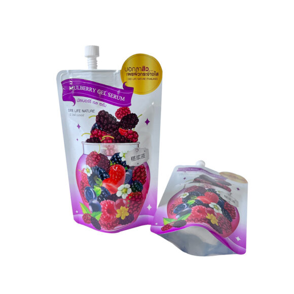 Custom Aluminum Foil Spout Pouch Manufacturer | Leak Proof Liquid Packaging Bags with Heat Seal Spout for Juice & Beverages | OEM Supplier - Image 9