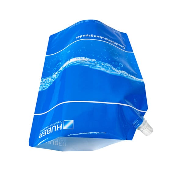 Custom Shaped Top Stand Up Pouch for Laundry Liquid Packaging | Leak-Proof Heat Sealing Plastic Bags with Moisture Barrier - Image 2
