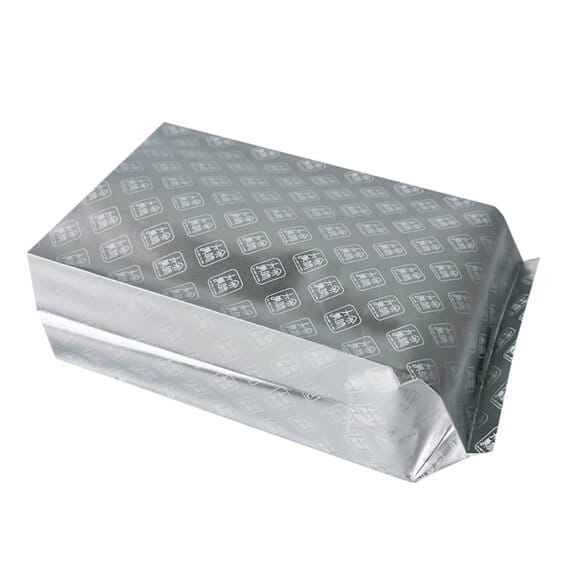 Custom Silver Aluminum Foil Packaging Bags | Quad Seal with Easy Tear Notch for Moisture Proof Protection | OEM/ODM - Image 2