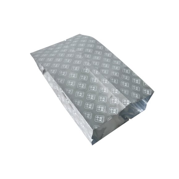 Custom Silver Aluminum Foil Packaging Bags | Quad Seal with Easy Tear Notch for Moisture Proof Protection | OEM/ODM - Image 3