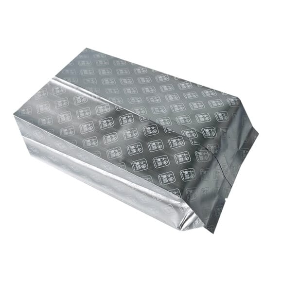 Custom Silver Aluminum Foil Packaging Bags | Quad Seal with Easy Tear Notch for Moisture Proof Protection | OEM/ODM - Image 4