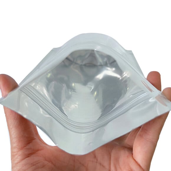 Custom Aluminum Foil Cannabis Packaging Pouches | One Side Clear Mylar Bags with Smell Proof Zipper & Child Resistant Features - Image 5