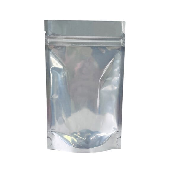 Custom Aluminum Foil Cannabis Packaging Pouches | One Side Clear Mylar Bags with Smell Proof Zipper & Child Resistant Features - Image 3