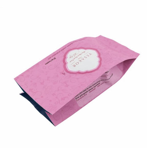 Customized Foil Lined Side Gusset Plastic Packaging Pouch For Female Soft Care Pad Sanitary Napkins Storage Packing Bag - Image 6