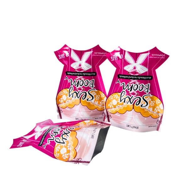 Custom Foil Laminated Special Shaped Mylar Bag Unique Different Shaped Zip Lock Packaging Bags - Image 9