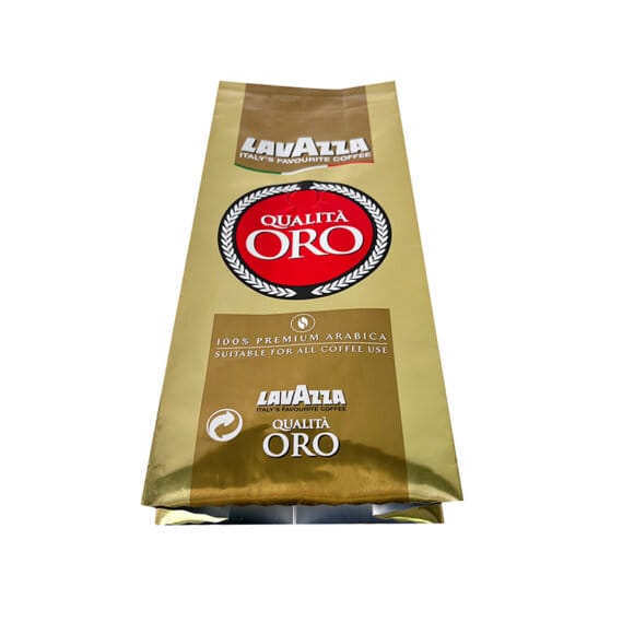 Custom Golden Aluminum Foil Coffee Packaging Bags | Side Gusset Stand Up Pouches with Degassing Valve for Coffee Beans & Powder | OEM Manufacturer - Image 5