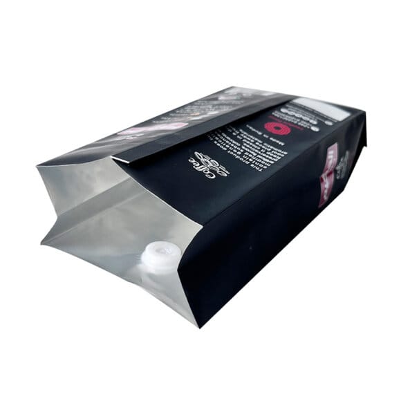 Side Gusset Bag Manufacturer Custom Printing Aluminum Foil Side Gusset Coffee Packaging Bag With One-way Valve - Image 5