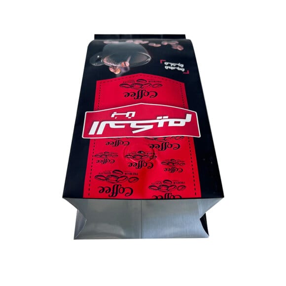 Side Gusset Bag Manufacturer Custom Printing Aluminum Foil Side Gusset Coffee Packaging Bag With One-way Valve - Image 3