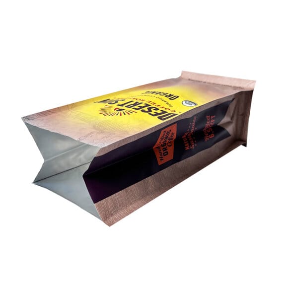 Custom Foil Laminated Stand Up Pouch with Side Gusset & Flat Bottom | Premium Moisture Proof Coffee Packaging Bags | OEM/ODM - Image 7