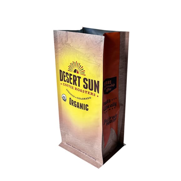 Custom Foil Laminated Stand Up Pouch with Side Gusset & Flat Bottom | Premium Moisture Proof Coffee Packaging Bags | OEM/ODM - Image 2