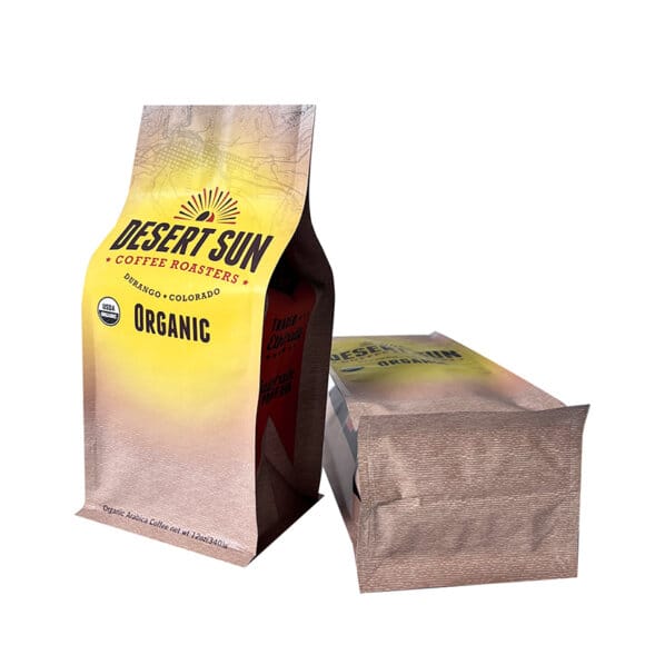Custom Foil Laminated Stand Up Pouch with Side Gusset & Flat Bottom | Premium Moisture Proof Coffee Packaging Bags | OEM/ODM - Image 5