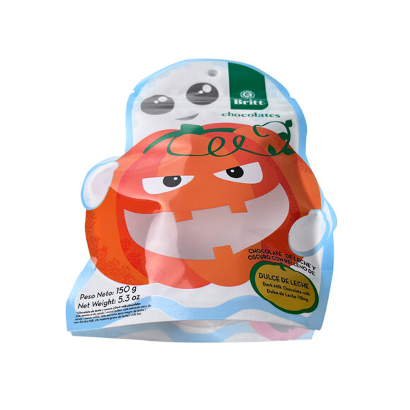 Custom Irregular Shaped Stand Up Pouch | Unique Shaped Packaging Bags with Zipper & Hanging Hole | Reusable Moisture Proof OEM Manufacturer - Image 2