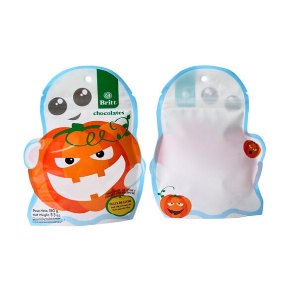 Custom Irregular Shaped Stand Up Pouch | Unique Shaped Packaging Bags with Zipper & Hanging Hole | Reusable Moisture Proof OEM Manufacturer - Image 9