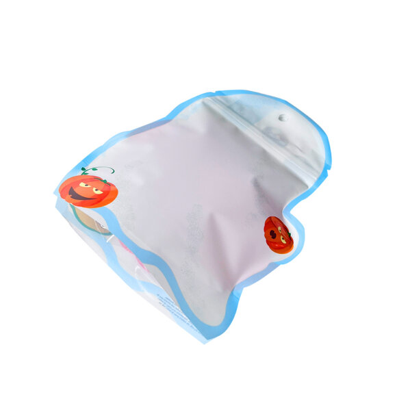 Custom Irregular Shaped Stand Up Pouch | Unique Shaped Packaging Bags with Zipper & Hanging Hole | Reusable Moisture Proof OEM Manufacturer - Image 5