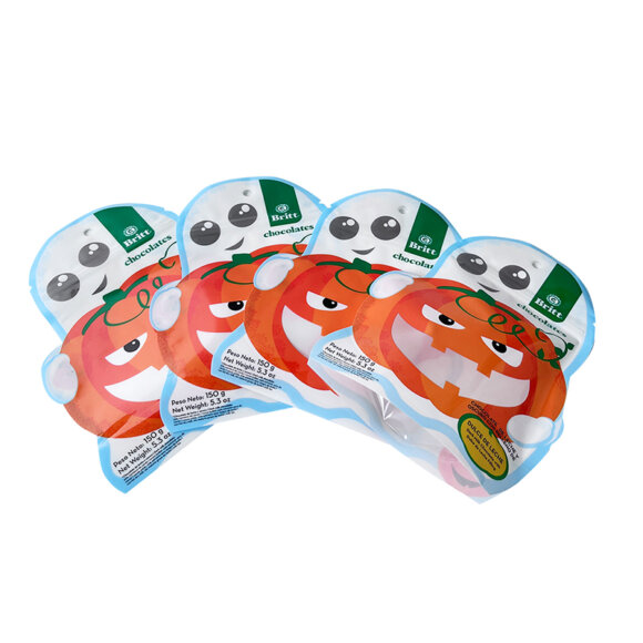 Custom Irregular Shaped Stand Up Pouch | Unique Shaped Packaging Bags with Zipper & Hanging Hole | Reusable Moisture Proof OEM Manufacturer - Image 10