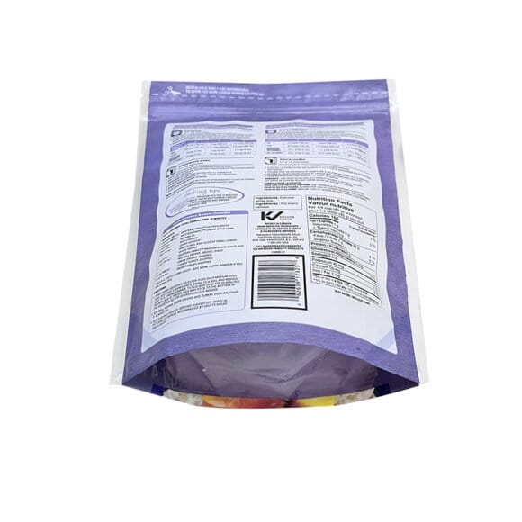 Custom Recyclable Stand Up Pouch for Rice Storage | Zipper Resealable Bag with Irregular Clear Window | Eco-Friendly OEM Packaging Manufacturer - Image 8