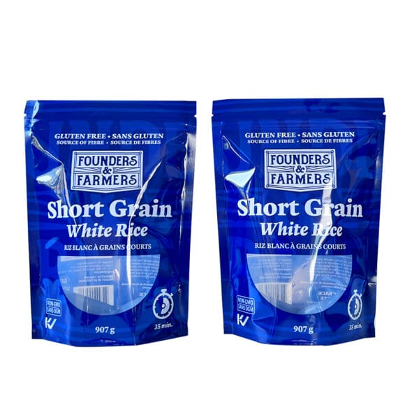 Custom Printed Resealable Stand up Pouch with Zipper and Irregular Window Recyclable Rice Retail Packaging Bags - Image 7