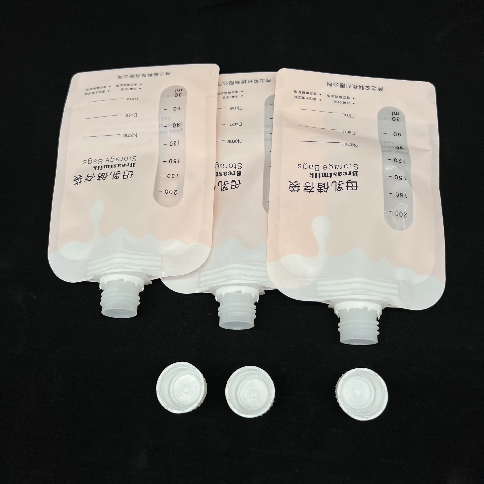 Custom BPA-Free Breast Milk Packaging Bag High Quality Doypack Breast Milk Cooler Storage Bag - Image 4