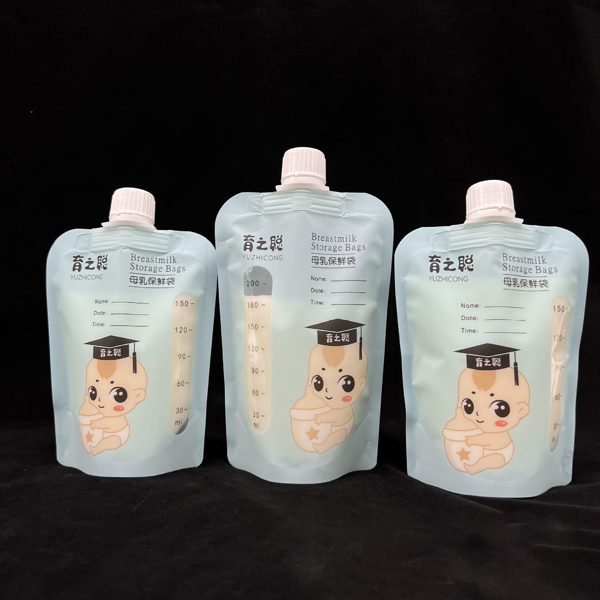 Custom BPA-Free Breast Milk Packaging Bag High Quality Doypack Breast Milk Cooler Storage Bag - Image 7