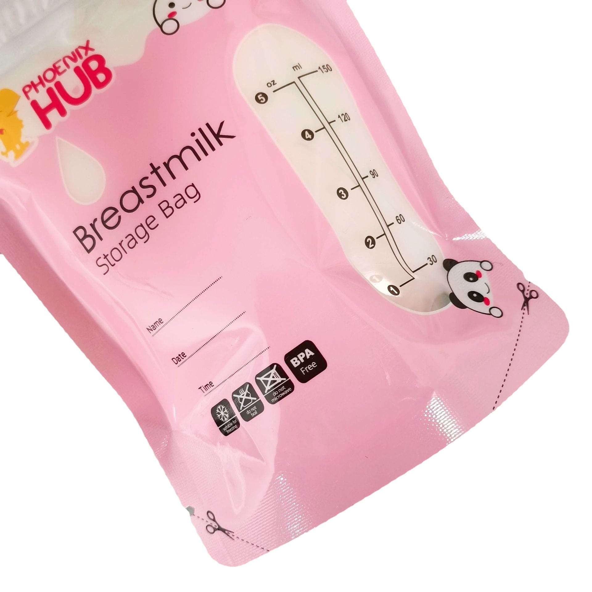 Custom BPA-Free Breast milk Storage Bags Ready to Use Breast Milk Storing Bags Breast feeding Self Standing Pouch - Image 4