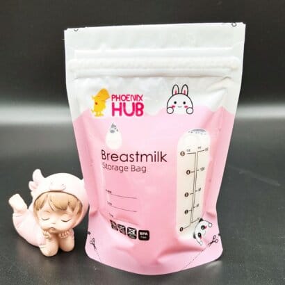 Custom BPA-Free Breast milk Storage Bags Ready to Use Breast Milk Storing Bags Breast feeding Self Standing Pouch