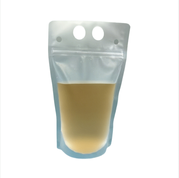 Customized Ziplock Beverage Juice Pouch Bag | Reusable PE Stand Up Bag with Handle & Straw for Tea Packaging & Party Events | OEM Manufacturer - Image 7