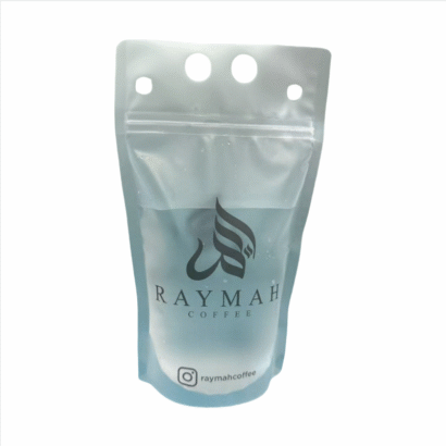 Customized Ziplock Beverage Juice Pouch Bag | Reusable PE Stand Up Bag with Handle & Straw for Tea Packaging & Party Events | OEM Manufacturer