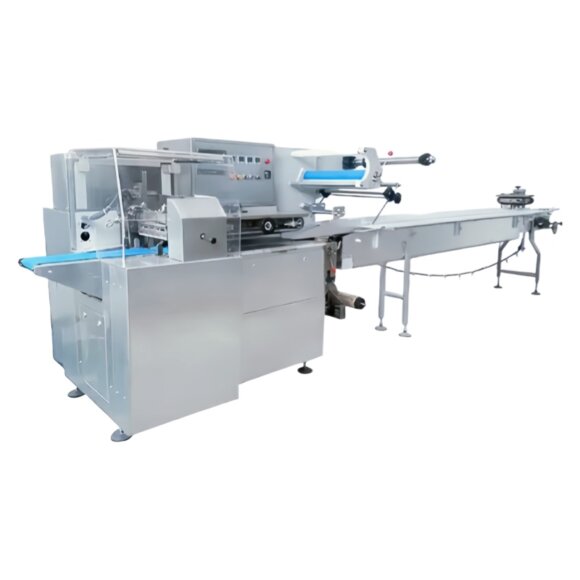 Horizontal Roll Pillow Packaging Machine | Vertical Flowpack Wrapper for Toilet Soap Bar Popsicle Film Bag Sealing | Automatic Solid Product Packaging Equipment - Image 4