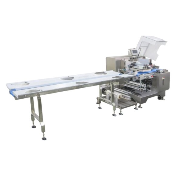 Horizontal Roll Pillow Packaging Machine | Vertical Flowpack Wrapper for Toilet Soap Bar Popsicle Film Bag Sealing | Automatic Solid Product Packaging Equipment - Image 7