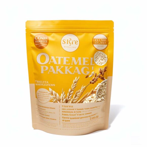 Custom Printed Resealable Stand Up Pouch with Window | Moisture Proof Snacks Candy Instant Oatmeal Cashew Nuts Packaging Bag | OEM Food Grade Zipper Top Pouches - Image 7