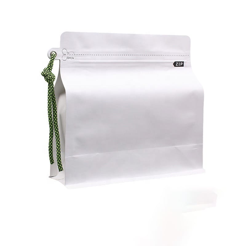Wholesale Custom Printed Moisture Proof Flat Bottom Stand up Pouches with Resealable Zipper & Aluminum Foil Square Bottom Coffee Bags - Image 2