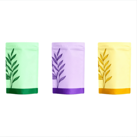 Wholesale Custom Resealable Plastic Tea Bags | Food Grade Zip Lock Stand Up Pouch with Logo for Dried Food Storage | PET/VMPET/PE Composite Material - Image 8