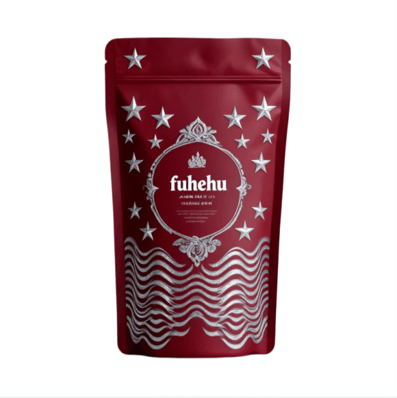 Custom Design Printed Moisture Resistant Tea Bag | Ziplock Aluminum Foil Stand Up Pouch for Coffee Chocolate Packaging with Window | Aroma Preservation Packaging - Image 2