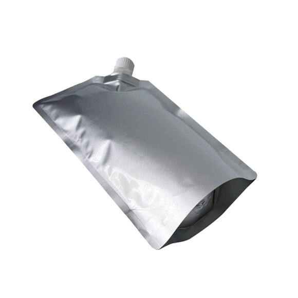 Custom Pure Aluminum Foil Stand Up Bag with Spout | Leak-Proof Juice Drink Liquid Packaging Pouch | OEM Manufacturer for Beverage Packaging - Image 9