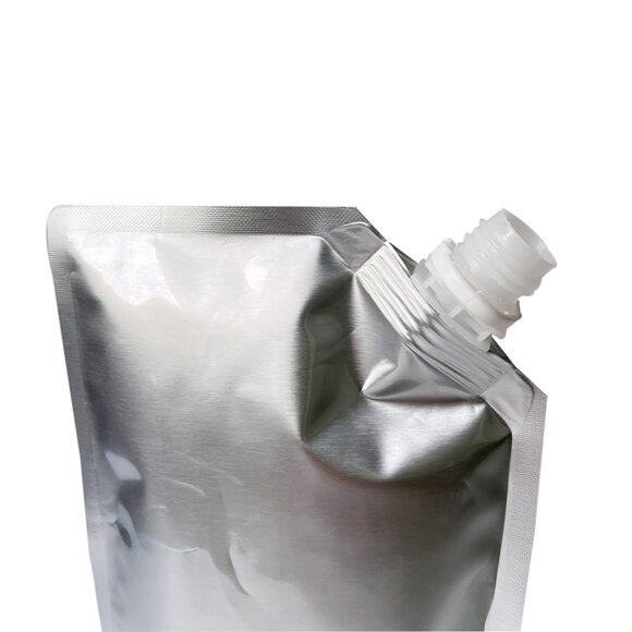 Custom Pure Aluminum Foil Stand Up Bag with Spout | Leak-Proof Juice Drink Liquid Packaging Pouch | OEM Manufacturer for Beverage Packaging - Image 2