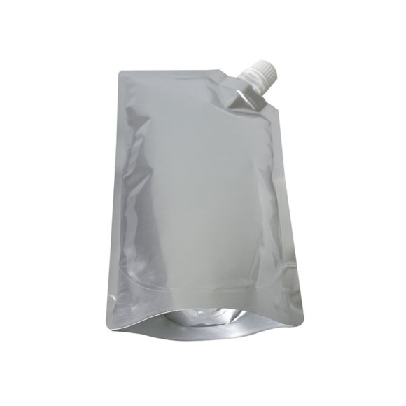 Custom Pure Aluminum Foil Stand Up Bag with Spout | Leak-Proof Juice Drink Liquid Packaging Pouch | OEM Manufacturer for Beverage Packaging - Image 5