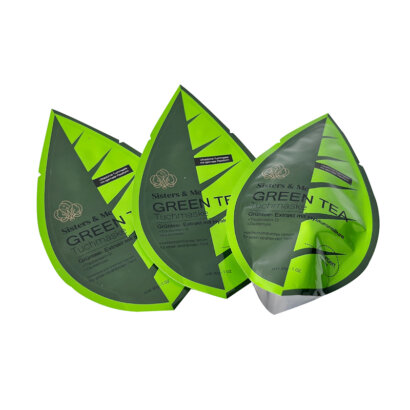 Custom Printed 3.5 Gram Irregular Special Shape Pouch | Unique Shape Plastic Mylar Bags Manufacturer | Moisture Proof Heat Sealing Packaging